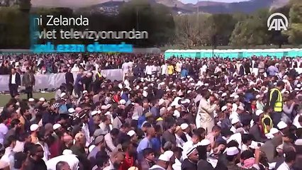 Yeni Zelanda devlet televizyonundan canlı ezan okundu