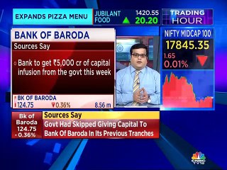 BoB to get Rs 5,000 crore of capital infusion from the government this week
