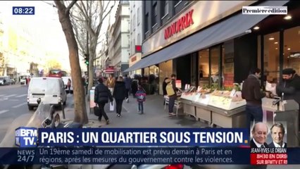 Gilets jaunes: à Paris, la peur des violences paralysent certains quartiers