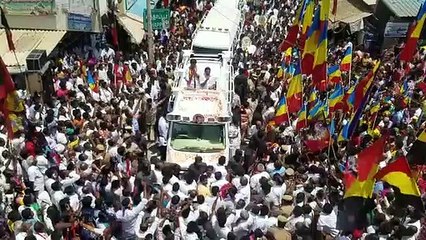 தேமுதிக வேட்பாளர் சுதீஷுக்கு ஆதரவாக எடப்பாடி பழனிசாமி பிரச்சாரம் -வீடியோ