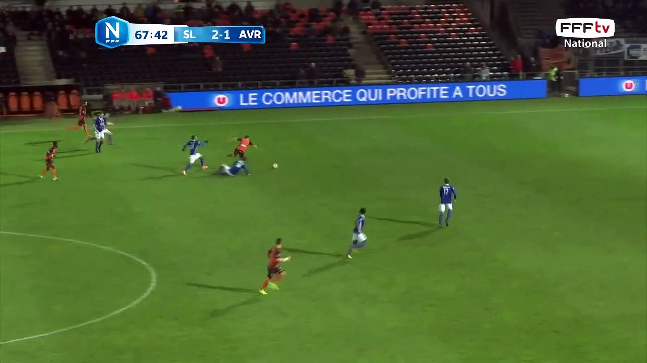 Beau centre dans la surface
