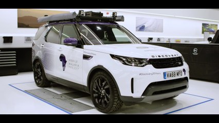 Mobile malaria project embarks on journey of Land Rover Discovery