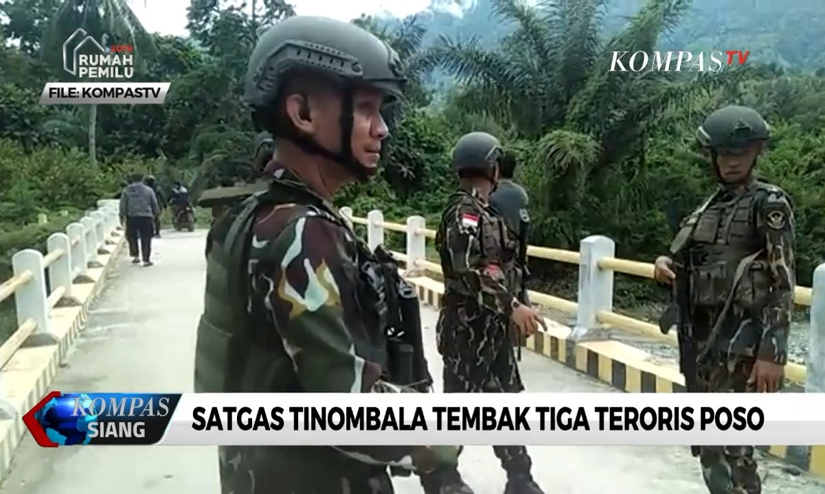 Satgas Tinombala Baku Tembak Dengan Teroris Poso, 3 Orang DPO Tewas