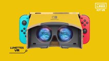 Nintendo Labo - Bande annonce de lancement du Toy-Con 04 VR Kit