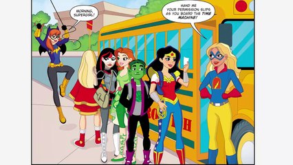 DC Super Hero Girls Storybook | Past Times at Super Hero High | #READALONG