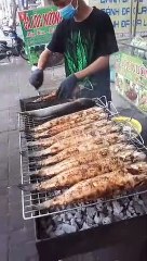 I sell grilled snakehead fish