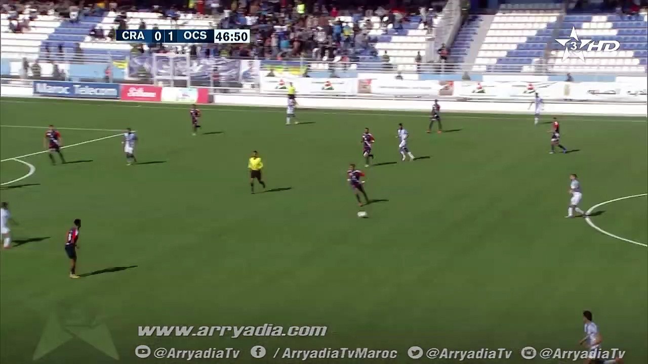 بطولة_إتصالات_المغرب|د.22| شباب الريف الحسيمي 1-1 أولمبيك آسفي مارتين بينجوا في الدقيقة 47
