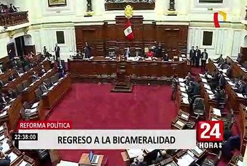 Reforma política: bicameralidad genera polémica en el Congreso