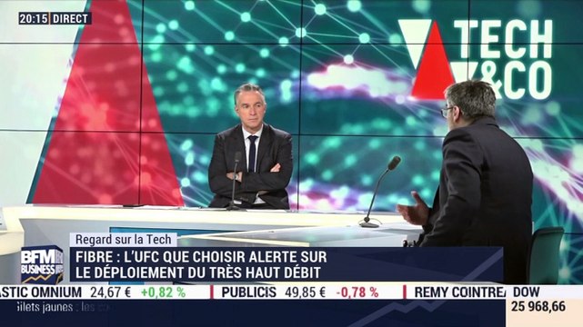 Le Regard sur la Tech: L'UFC-Que Choisir alerte sur le déploiement du très haut débit en matière de fibre - 21/03