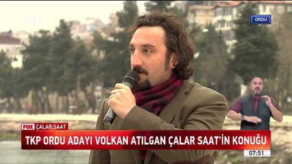 Volkan Atılgan / 22 Mart 2019 /  FOX TV - Çalar Saat