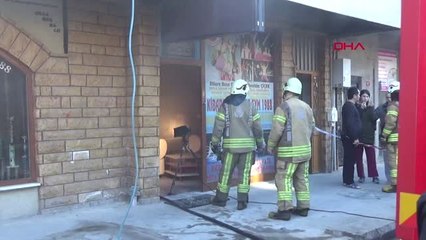 İstanbul- Pendik'te Spor Salonunda Yangın