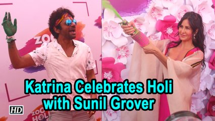 Vibrant Katrina Kaif Celebrates Holi with Sunil Grover & Others
