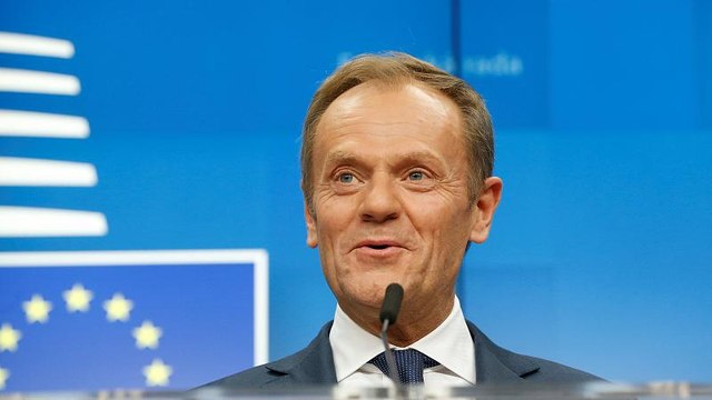 Britain’s time in Europe is running out but there's still room in hell, jokes Tusk
