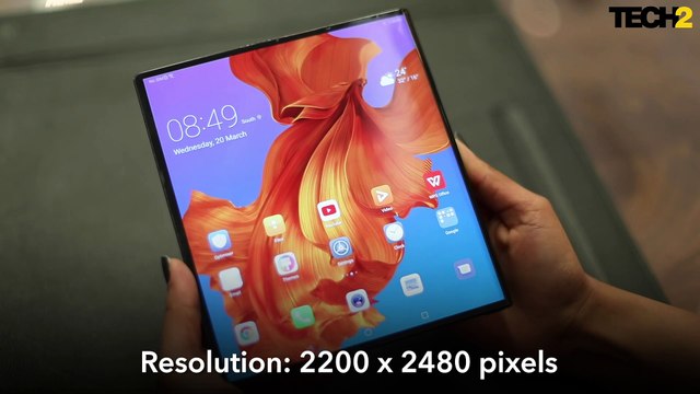 Huawei Mate X first look: The future of smartphone unfolds (and folds)