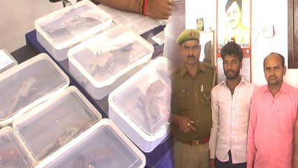 कानपुर में सालों से चल रही अवैध असहला फैक्ट्री का भंडाफोड़, सप्लाई करने से पहले दो गिरफ्तार