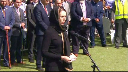 Christchurch holds public call to prayer at site of mosque attack