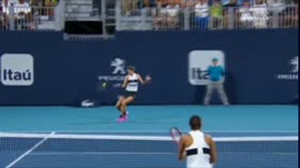 تنس: بطولة ميامي: غارسيا تفوز على ازارينكا بواقع 6-3 و6-4