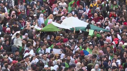 استمرار المظاهرات الاحتجاجية في الجزائر
