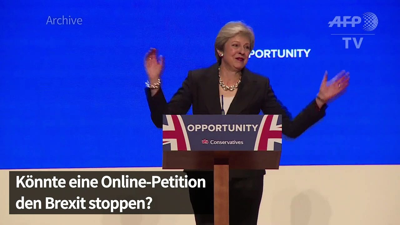 Anti-Brexit-Petition wird zum Hit