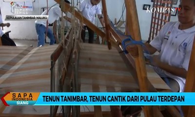 Produksi Tenun Tanimbar Terkendala Alat
