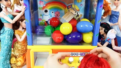 Surprise Œufs Disney Princesse poupées Griffe Jeu de Machine à Jouet