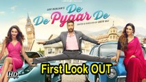 Ajay Devgn, Tabu and Rakulpreet in 'De De Pyaar De' | First Look OUT
