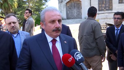 TBMM Başkanı Şentop gazetecilerin sorularını yanıtladı - İSTANBUL