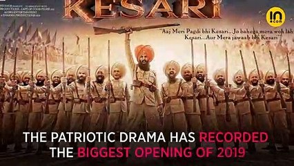 Kesari box office collection Day 1: Akshay Kumar’s latest patriotic film is the highest opener of 2019