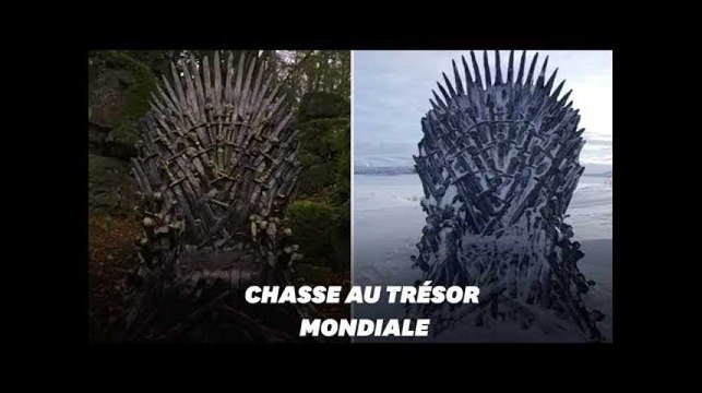 Pour le retour de Game of Thrones , HBO a caché 6 trônes de fer à travers le monde