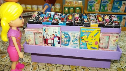 Markette Oyuncak Reyonu | Alisa ve Annesi | Oyuncak Bebekler Market Alışverişi
