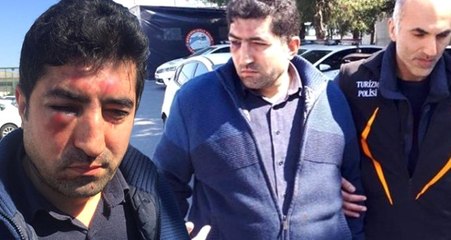 Senegalli Turiste "Terörist" Diyen Taksici, Meslektaşları Tarafından Darbedildi
