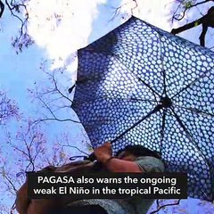 PAGASA declares start of dry season