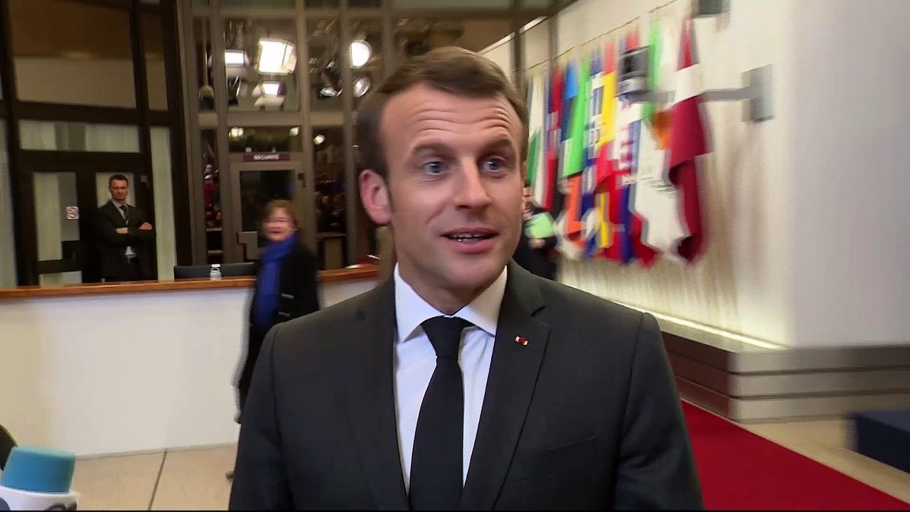 Sortie du Conseil européen | Emmanuel Macron