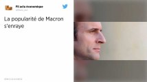 La cote de popularité d’Emmanuel Macron en légère baisse, celle de Christophe Castaner chute de 3 points