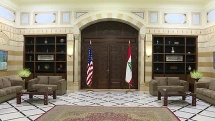 ABD Dışişleri Bakanı Pompeo - Lübnan Başbakanı Hariri
