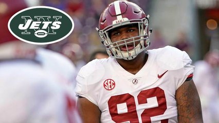 Brandt makes his draft pick for the Jets at No. 3