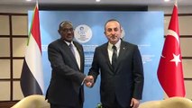 Dışişleri Bakanı Çavuşoğlu, Sudan Dışişleri Bakanı Eldirdieri Mohamed Ahmet ile görüştü - İSTANBUL