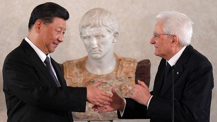 Xi Jinping comienza en Italia su gira comercial europea