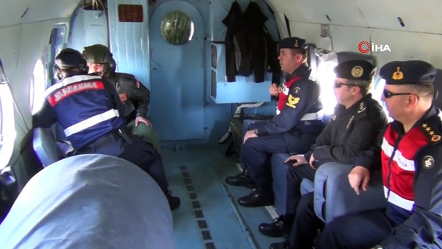 Afyonkarahisar’da helikopter destekli asayiş ve trafik denetimi