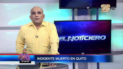 Encuentran a indigente muerto al interior de casa abandonada en Quito