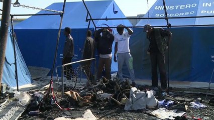 Ancora un rogo nella nuova tendopoli di San Ferdinando: un morto