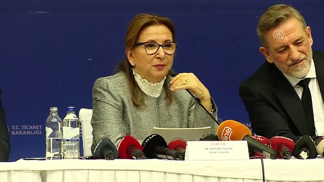 Ticaret Bakanı Pekcan, BTSO Bölgesel İstişare Toplantısı'na katıldı (1) - BURSA