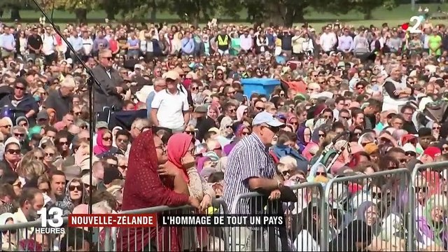 Attentats en Nouvelle-Zélande : l'hommage de tout un pays