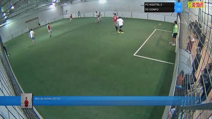 But de Adrien (0-10) - FC AQUITEL 2 Vs FC CONFO  - 21/03/19 21:00 - LIGUE 4  - Poitiers Game Parc