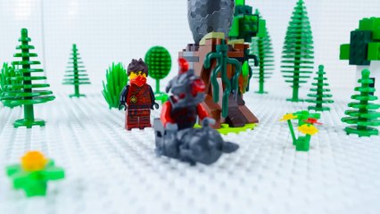 LEGO Ninjago Prison Break STOP MOTION w/ Kai, Zane And Captain Soto | Lego Ninjago | By Lego Worlds
