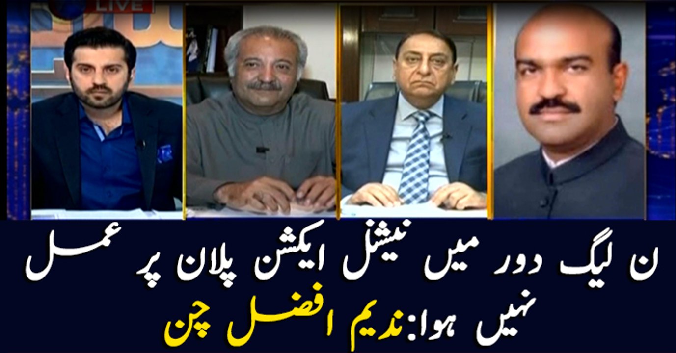 No action on National Action Plan during PML-N tenure: Nadeem Afzal Chan