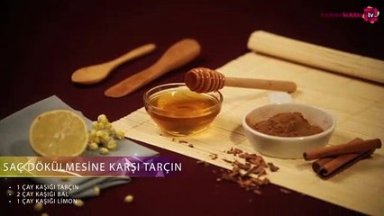Saç dökülmesine karşı tarçın