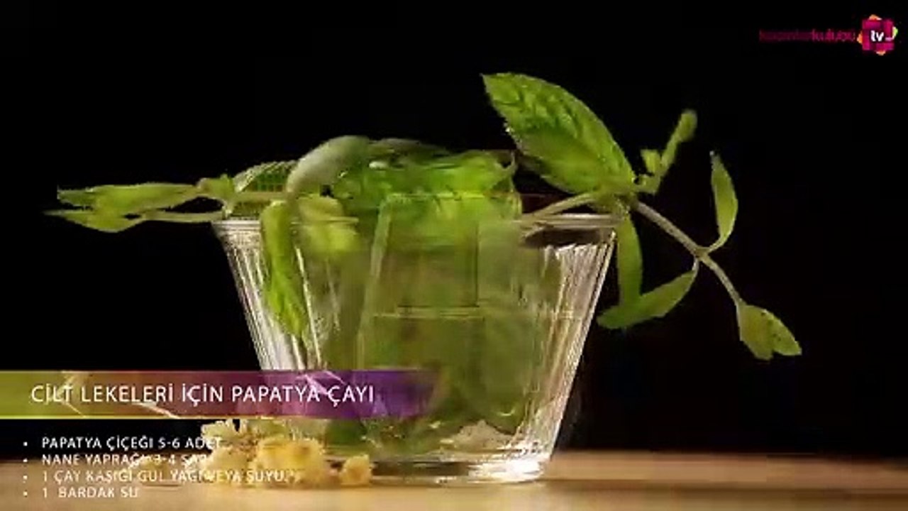 Cilt lekeleri için papatya kürü nasıl yapılır?