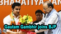 Ex-Indian cricketer Gautam Gambhir joins BJP