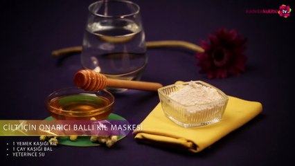Cilt onarıcı ballı kil maskesi nasıl yapılır?